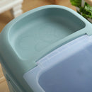 Pink New Storage Box Plastic Sealed Container Rice Dried Food Cereal Dispen