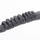 Adjustable Pet Seat Belt Dog Car Seatbelt Elastic Reflective Rope (Black) A