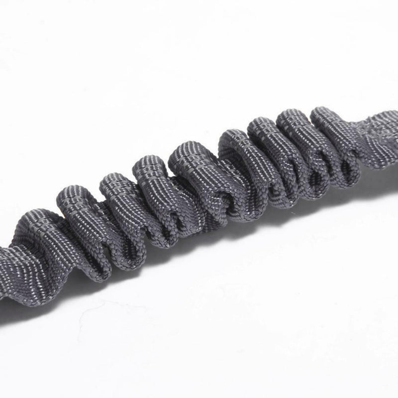 Adjustable Pet Seat Belt Dog Car Seatbelt Elastic Reflective Rope (Black) A