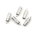 5PCS BNC Female TO RCA Male Plug COAX Adapter Connector Parts MO
