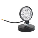 42W Mini Round Offroad LED Work Light Bar Waterproof Spot Beam Driving Fog Lamp