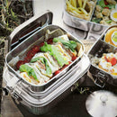 1200ml Stainless Steel Lunch Box Food Container M5C5