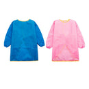 2pcs Long Sleeve Apron Drawing Painting Smock Kids Children Craft Art