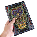 DIY Owl Special Shaped Diamond Painting 50 Pages A5 Sketchbook Drawing Book