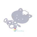 Metal Die Cutting Dies Stencil DIY Scrapbooking Album Paper Card Decor Craft Cow
