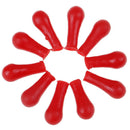 10Pcs Dropper Red Rubber Bulb Head Dropping Bottle Insert Pipette Lab Suppl ME