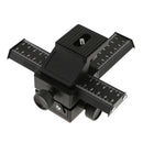 4 Way Macro Shooting Focus Rail Metal Slider For  Pentax DSLR Cameras