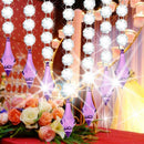 10pcs Acrylic  Crystal Beads Garland Chandelier Hanging Wedding Party Decor