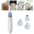 Facial Acne Blackhead Remover Vacuum Suction Pore Clean Machine (White B)