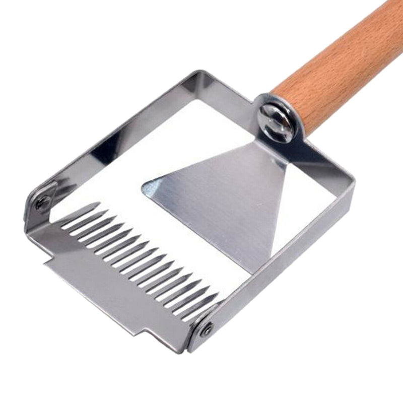 Multifunction Bee Hive Uncapping Honey Fork Scraper Shovel Beekeeping Tool !