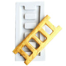 Ladder Fondant Silicone Mold Biscuits Chocolate Mould Cake Decorating ToolAT3C