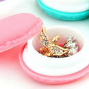 6 pcs Mini Boxes for Earphones Macarons SD Card Holders Storage Bag Case Ca