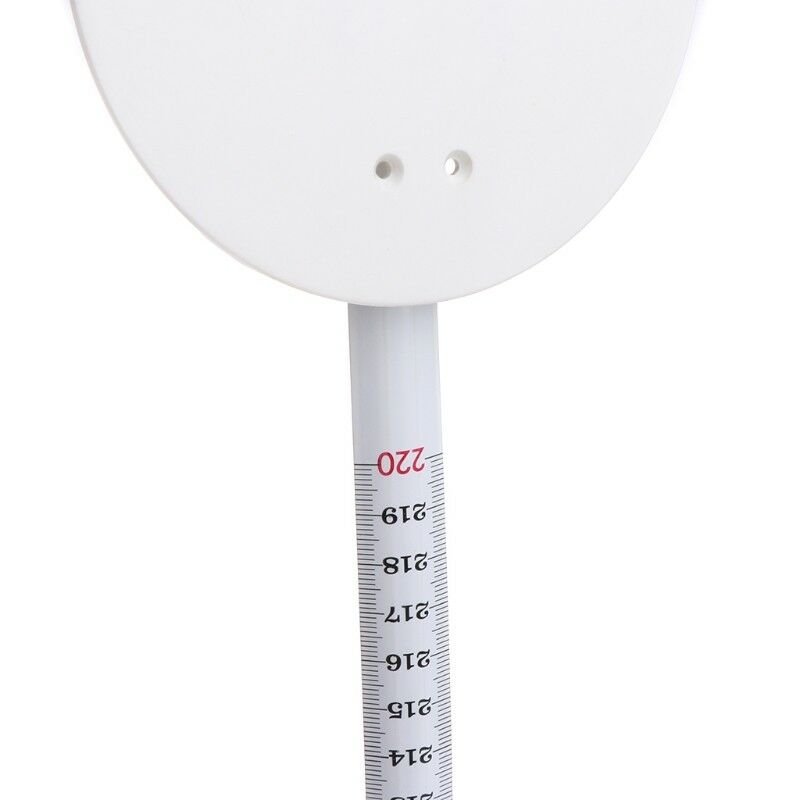 Stadiometer Wall Mounted Height Meter Growth Ruler with Wall Plate 220cm Metric