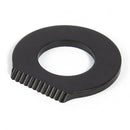 Stainless Steel Outdoor Survival Camping Scraper Flint Equipments (Black) A