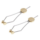 2pcs Disc Bobbin Holder, Fly Fishing Fly Tying Bobbin Holder Fly Tools