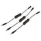 6 Packs of LED Strip Light Inline On/Off Switch Cable DC Jack 5.5mm x 2.1mm Male