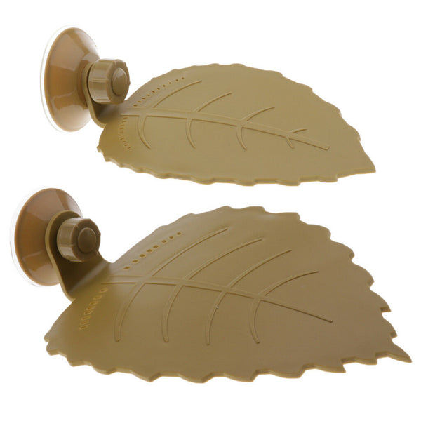 2Pcs S/LTurtle Pier Use In /Out Of Water Basking Leaf Platform For Reptiles