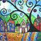 5D DIY Special-shaped Diamond Painting Cross Stitch Craft Kit (R8040 Tree)