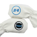 Golf Iron Headcovers PU Leather Case for 50-60 Degree 6Pcs/set
