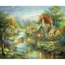 5D DIY Full Drill Diamond Painting Scenery Cross Stitch Mosaic Kit (C1134)