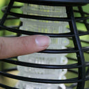 Solar Powered LED Lamp Bug Zapper Mosquito Killer Repeller Light Garden Lamp