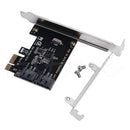 PCIe PCI Express to SATA3.0 2-Port SATA III 6G Controller Expansion Card Adapter