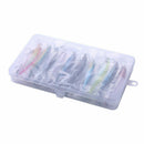 10pcs/lot Fishing Lures Minnow Bait Crankbait Bass Wobbler Tackle Saltwat OUO