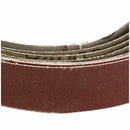 5 Pack 1 inch x30 inch Inch 25x762mm 400 Grit Sanding Belts AL Oxide For Me I6Z1