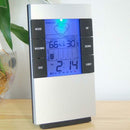 Weather Forecast Clock Digital LCD Temperature Humidity Meter Hygrometer New