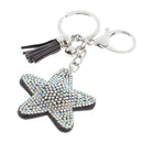 Lovely Diamante Keyrings Keyfob Crystal Charm Keychain Gifts Glitter Pendant