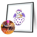 5D DIY Diamond Painting Cute Cat Cross Stitch Embroidery Rhinestones Kits 4