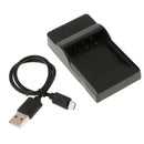1 Piece Camera Battery USB Charging Charger for Fuji Pentax Cameras Fits D-LI68
