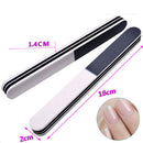 Double Side Nail Art Polish Strip Sanding Nail File Buffer Grits Nail  Tool  MO