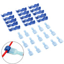 15Sets cable connectors terminals crimp quick splice 0.5mm-6mm kit tool set B Kw