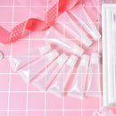 10pcs 5ml refillable empty cosmetic tube lip gloss balm clear cosmetic container