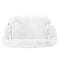 Women Plush Messenger Bag Big Capacity Fluffy Shoulder Handbags (White)