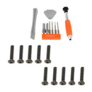 Repair Full Pry Screwdriver Tools Kit + 10 Screw Set for Nintendo Switch Joy Con