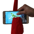 Magic Red Silk Thru Phone by Close-Up Street Magic Trick Show Prop Tool JR