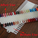 Fashion Full 48 Grids French False Acrylic Nail Art Tip Display White