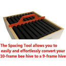 Plastic Hive Frame Spacer Bee Hive Frame Spacing Tool Beekeeping SuppliesBX