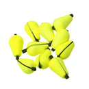 6Pcs Fly Fishing Float Strike Indicators Foam Yellow W7S8