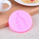 Molds Fern Of Leaves Silicone Mold Fondant Mold Cake Decorating Tools ChocolatME