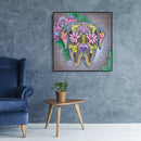 5D DIY Special Shaped Diamond Painting Dog Cross Stitch Mosaic Craft Kits