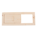 2 Pieces Sauna Wooden Vent Valve - 33x13cm / 13x5inch