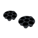 2 pcs Air Fryer Accessory Muffin Cake Cup Dish Baking Pan Reusable Silicone