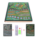DIY Tortoise Special Shaped Diamond Painting 50 Page A5 Sketchbook Notebook