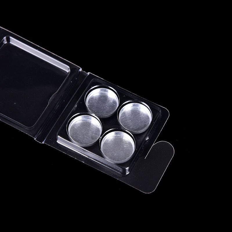 10 Set Empty Eyeshadow Palette Grade Plastic Pans DIY With 15mm Aluminium C T Kw