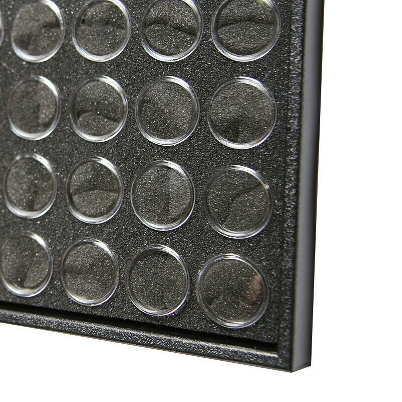 Empty 25 Space Nail Art Powder Gems Rhinestone Storage Container Case Box P E3J2
