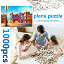 1000pcs/set DIY Streetscape Paper Puzzles Toys Mini Educational Game Jigsaw