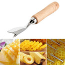 Kitchen Salad Tool Pineapple Peeler Stainless Steel Corer Slicer Clip Cutter3CE